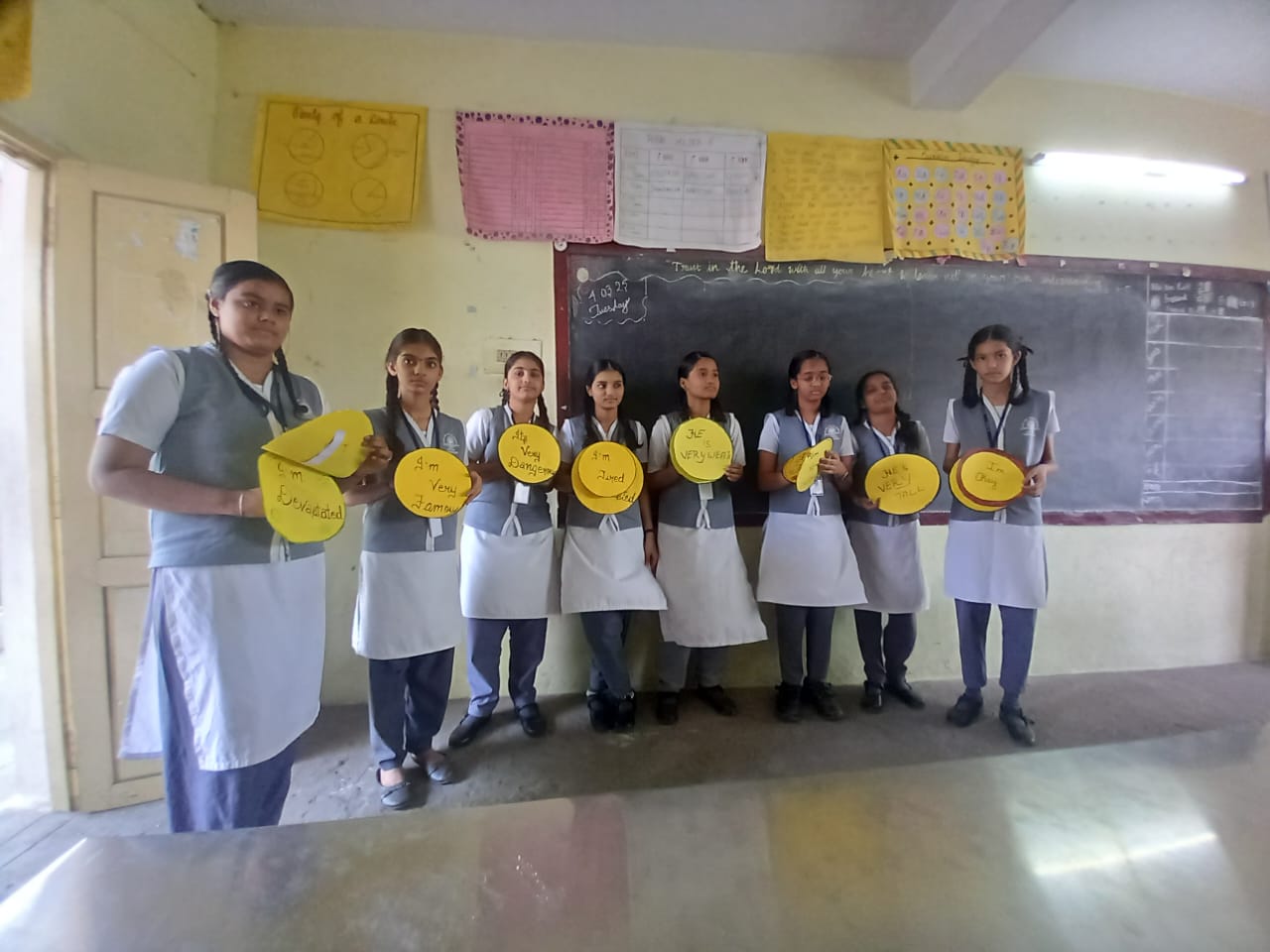Yoga session for students SDA School Coimbatore