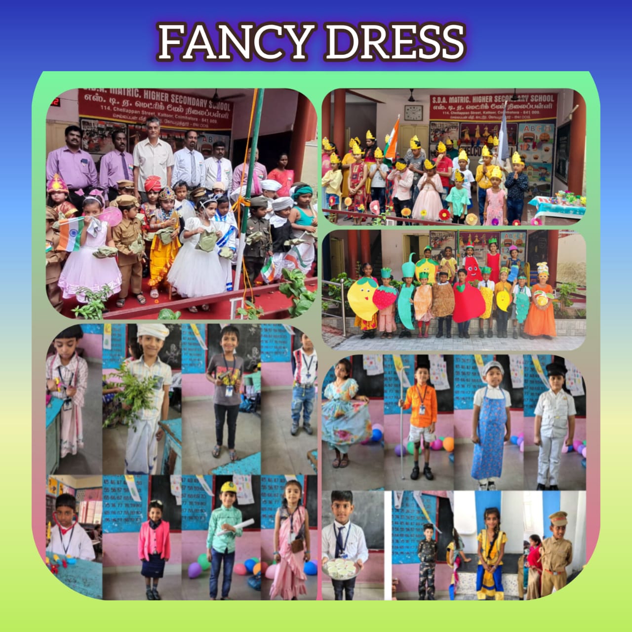 Sports Day March Past at SDA School Coimbatore