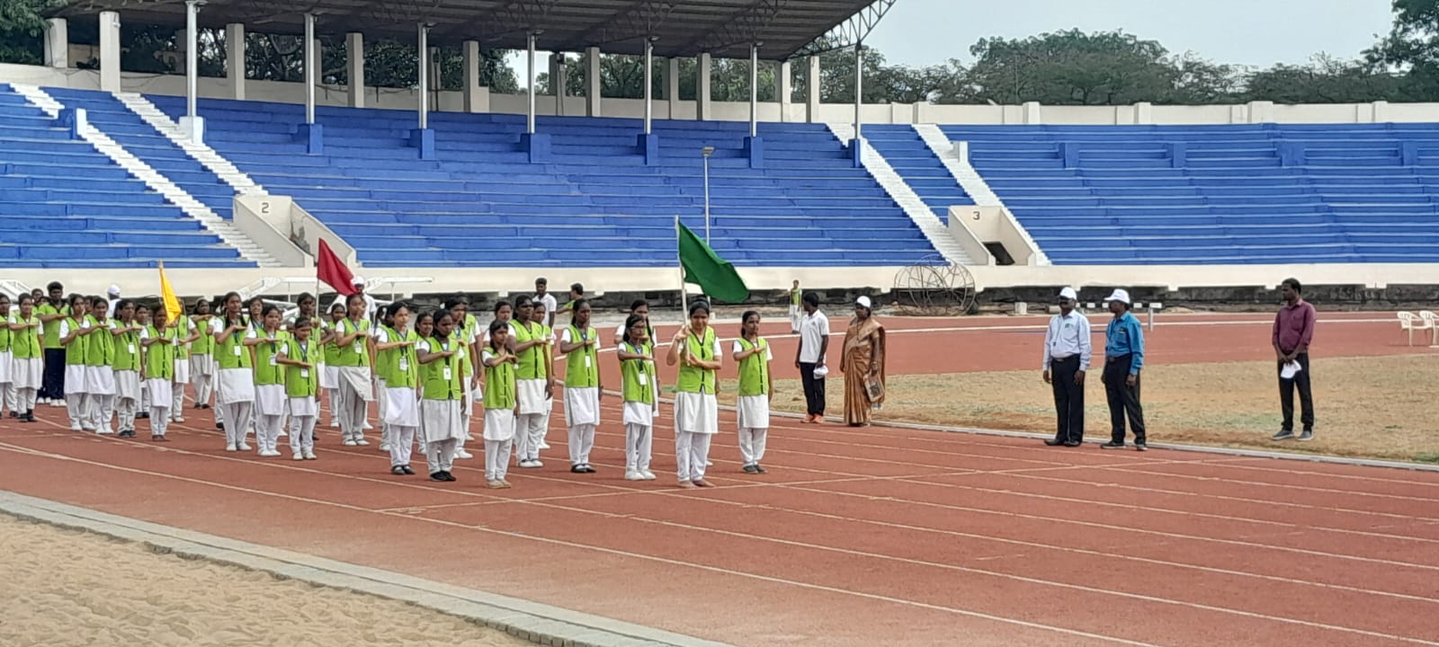 Sports Day March Past at SDA School Coimbatore