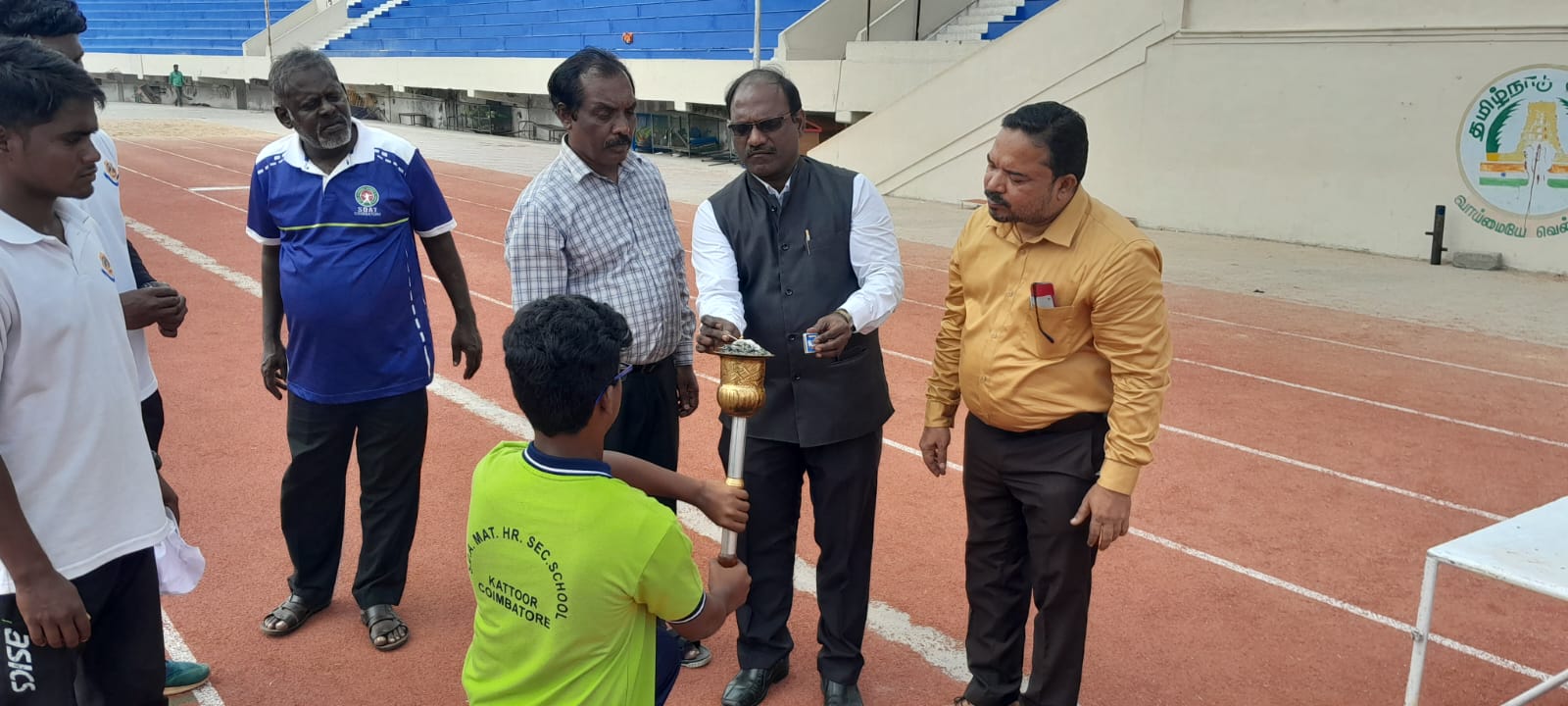 Sports Day March Past at SDA School Coimbatore