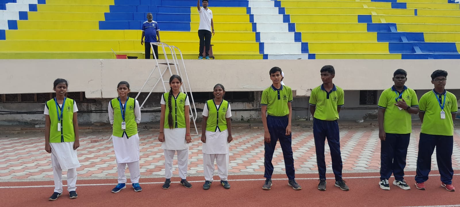 Sports Day March Past at SDA School Coimbatore