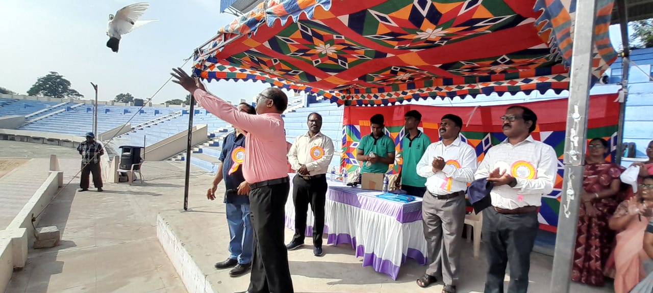 Sports Day March Past at SDA School Coimbatore